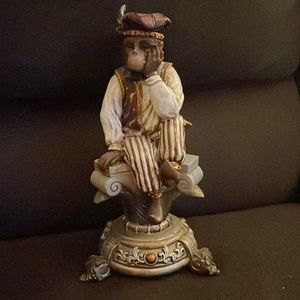 Vintage monkey statue
